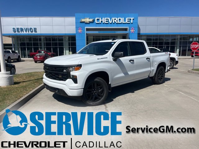 New 2026 Chevrolet Silverado 1500 Custom w/ Turbomax Blackout Package