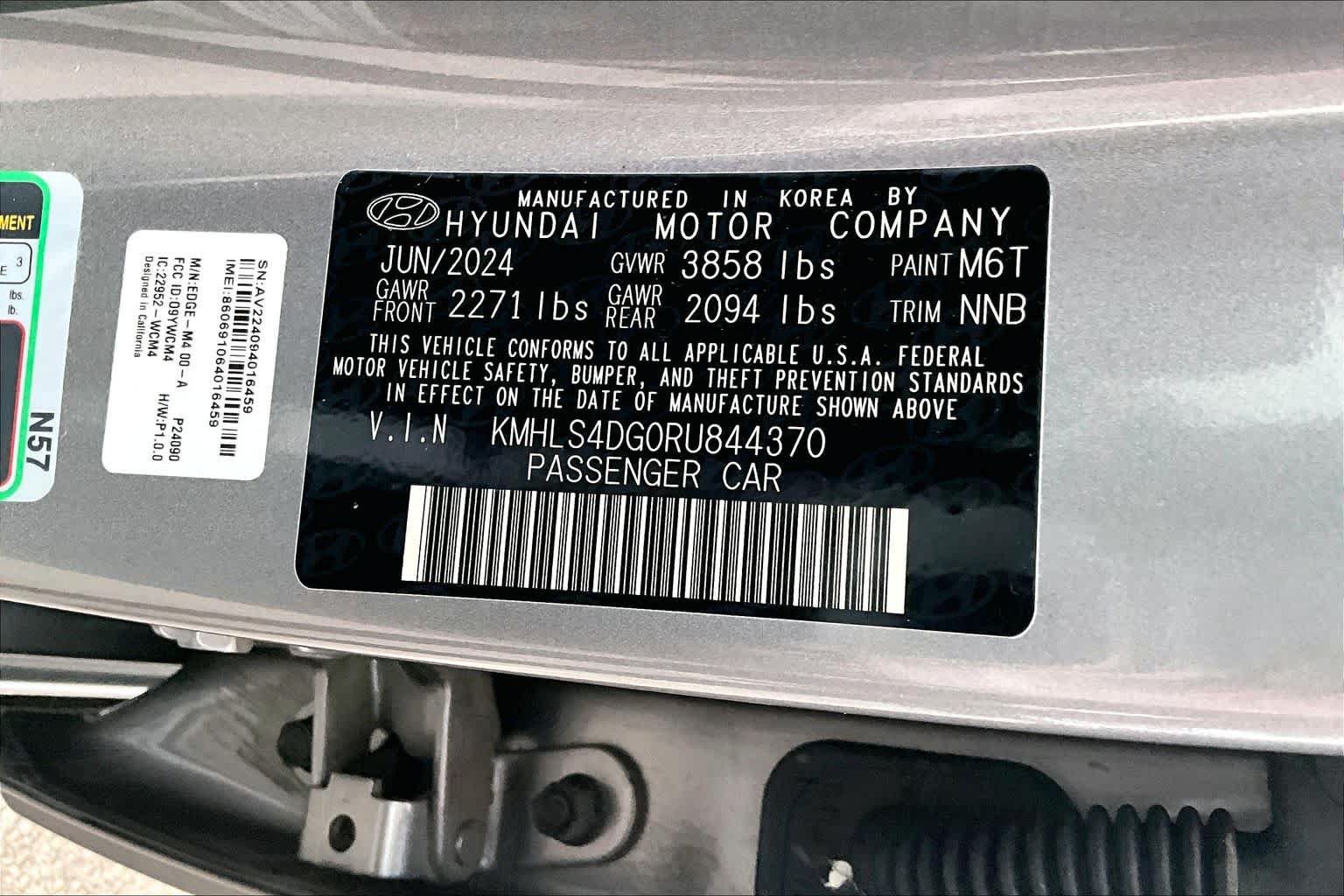 Used 2024 Hyundai Elantra SEL w/ Convenience Package FWD image 37