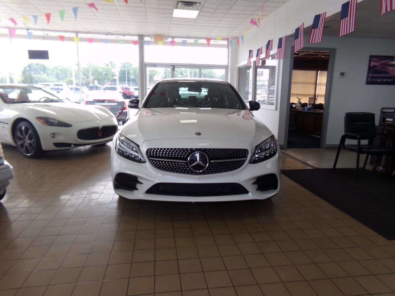 Used 2020 Mercedes-Benz C 300 Sedan w/ AMG Line image 3