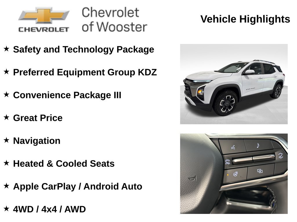 New 2027 Chevrolet Equinox ACTIV w/ Safety and Technology Package AWD/4WD image 2