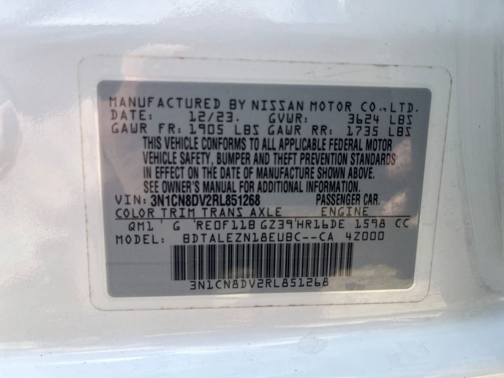 Certified 2024 Nissan Versa S w/ S Plus Package image 32