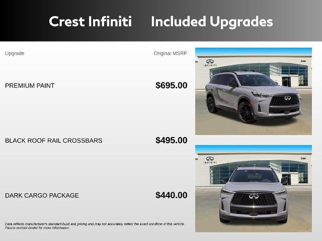 Certified 2026 INFINITI QX60 Sport w/ Dark Cargo Package AWD/4WD image 5