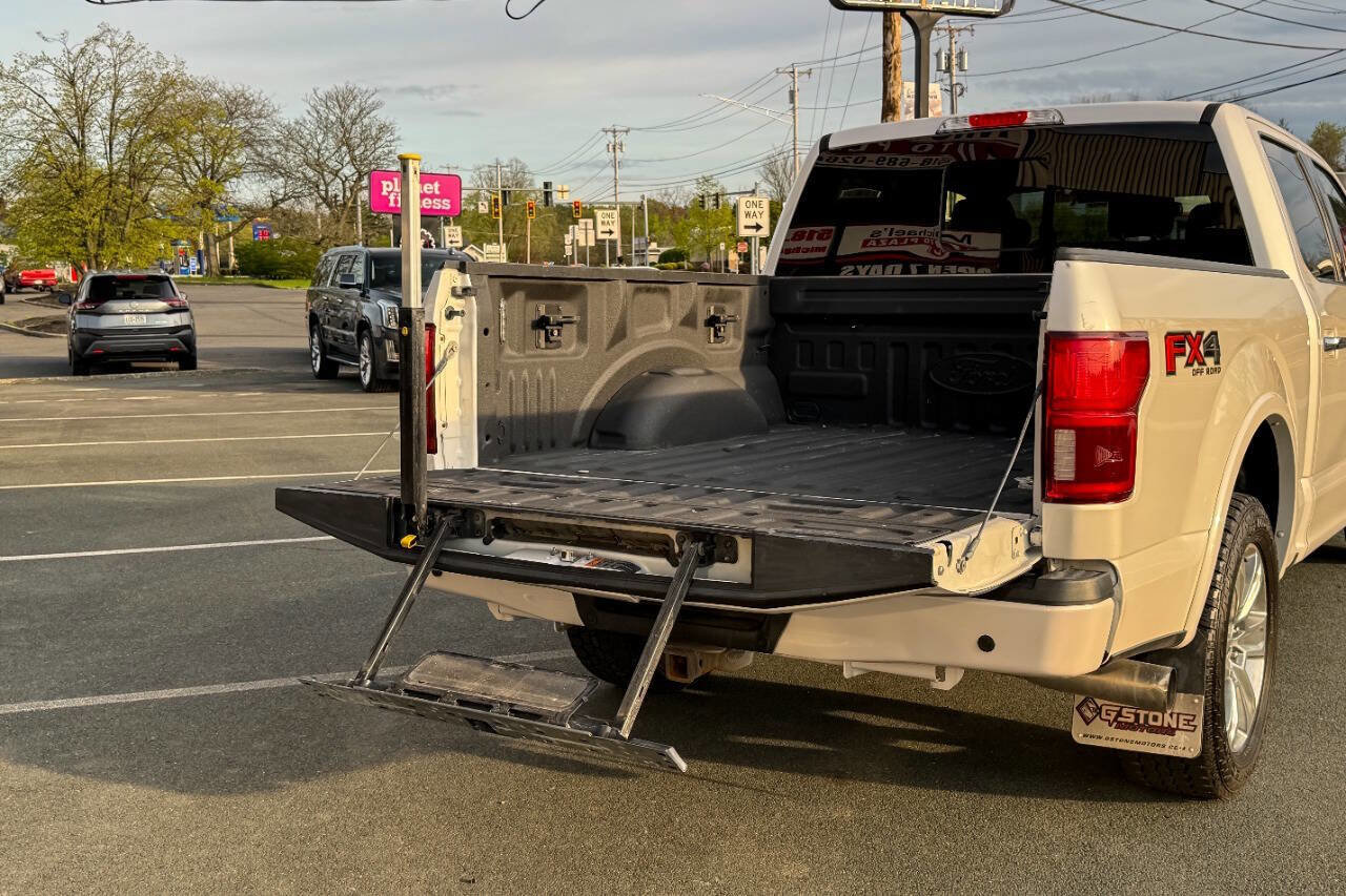 Used 2018 Ford F150 Platinum w/ Equipment Group 701A Luxury image 41