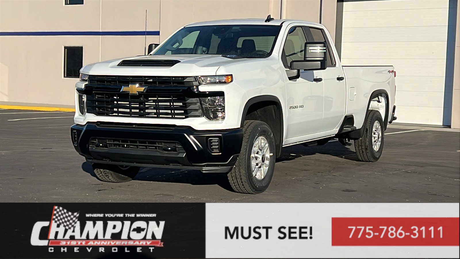New 2026 Chevrolet Silverado 2500 W/T w/ WT Convenience Package