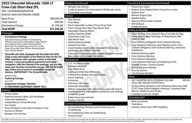 Certified 2022 Chevrolet Silverado 1500 LT AWD/4WD image 23