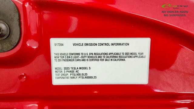 Used 2023 Tesla Model 3 Performance AWD/4WD image 78