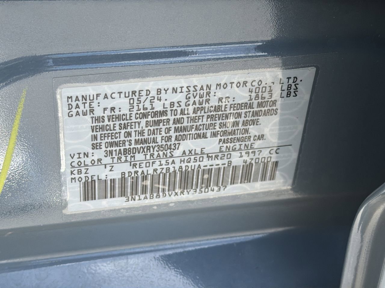 Used 2024 Nissan Sentra SR FWD image 33