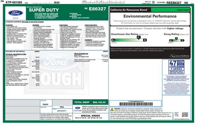 Used 2024 Ford F350 Platinum image 3