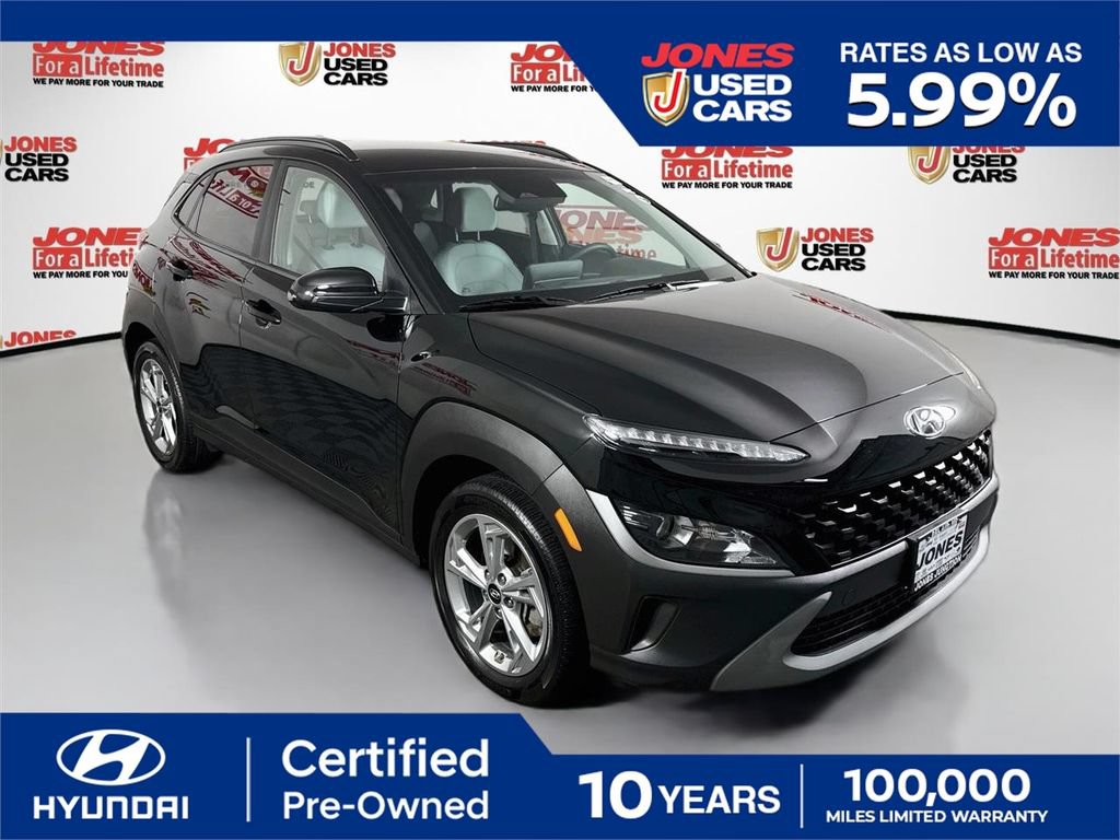Certified 2023 Hyundai Kona SEL w/ Cargo Package AWD/4WD image 1