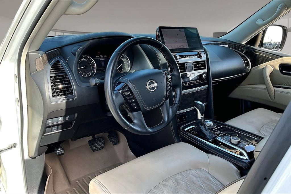 Used 2021 Nissan Armada Platinum w/ Captain's Chairs Package AWD/4WD image 13