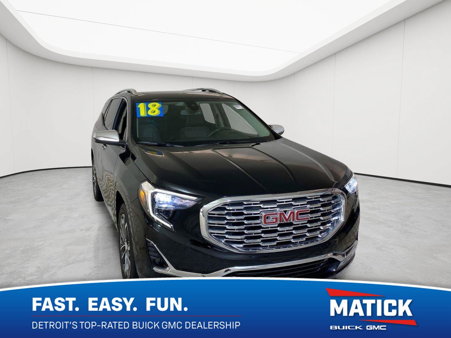 Used 2018 GMC Terrain Denali w/ Driver Alert Package II FWD image 1