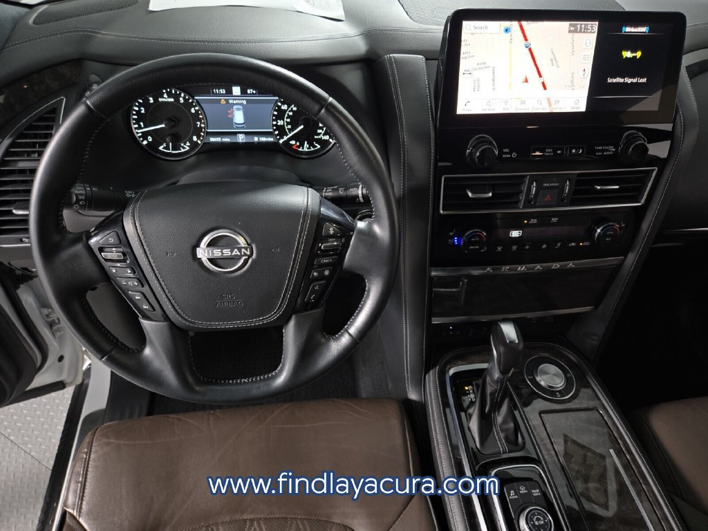 Used 2022 Nissan Armada Platinum w/ Captain's Chairs Package RWD image 18
