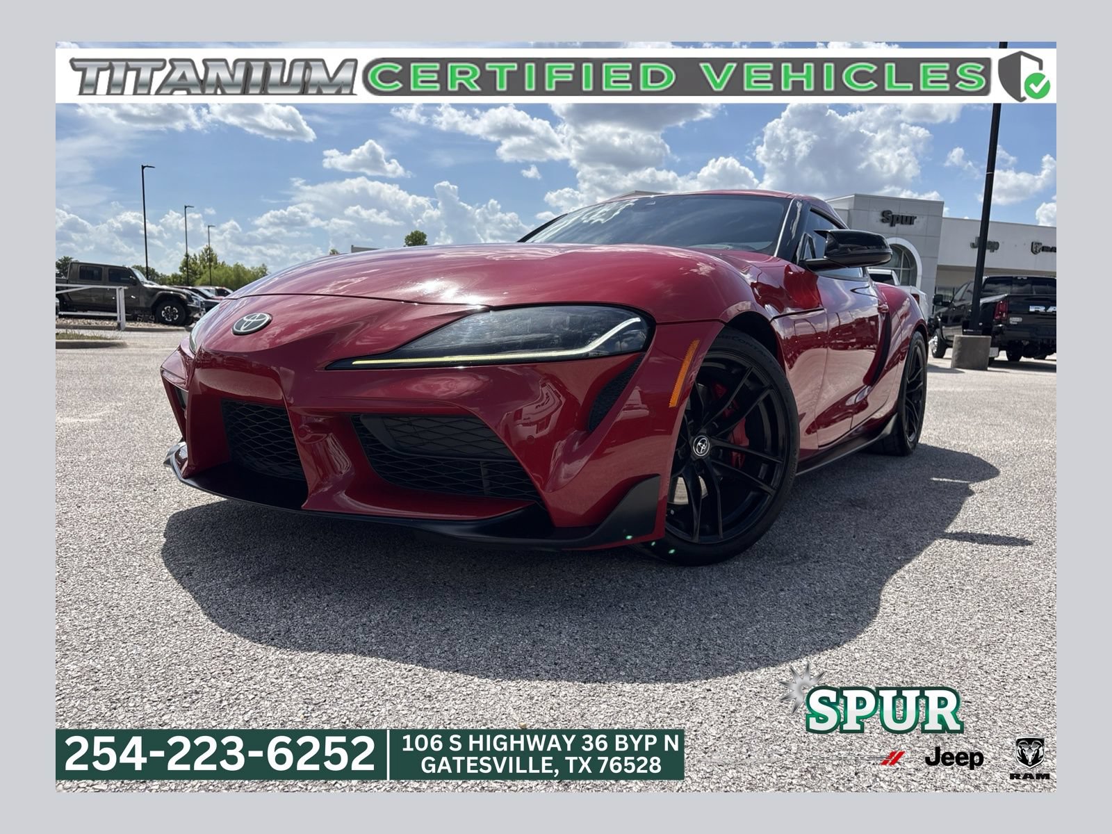 Used 2020 Toyota Supra Launch Edition w/ Driver Assist Package RWD 360° Tour