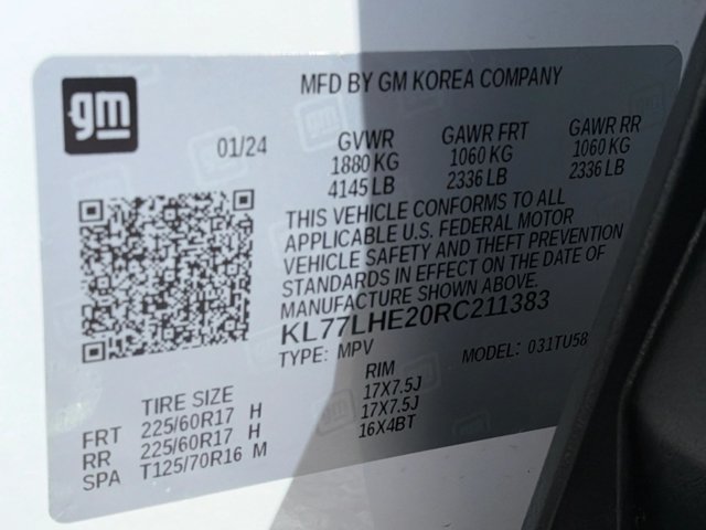 Used 2024 Chevrolet Trax LT w/ Driver Confidence Package FWD image 24