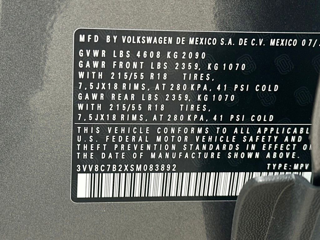 Used 2025 Volkswagen Taos S AWD/4WD image 34