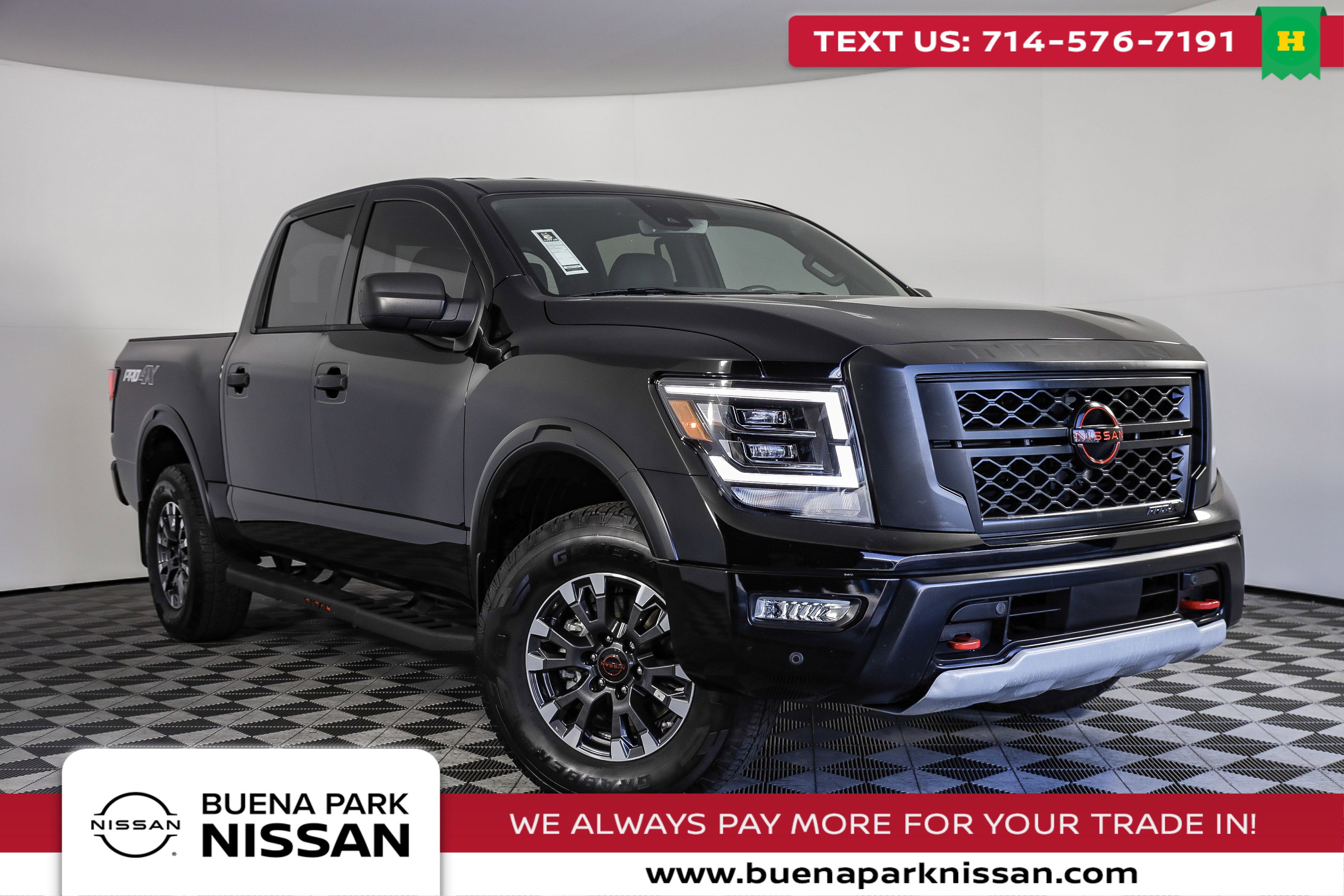 Used 2024 Nissan Titan PRO-4X w/ Pro-4x Utility Package