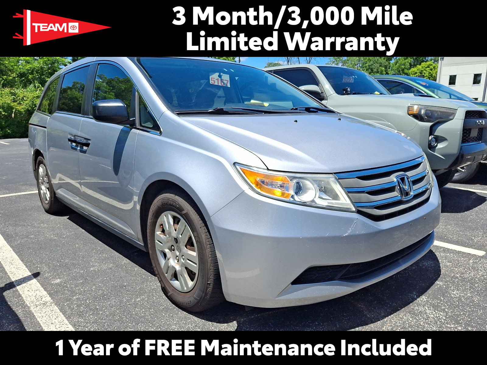 Used 2012 Honda Odyssey LX image 1