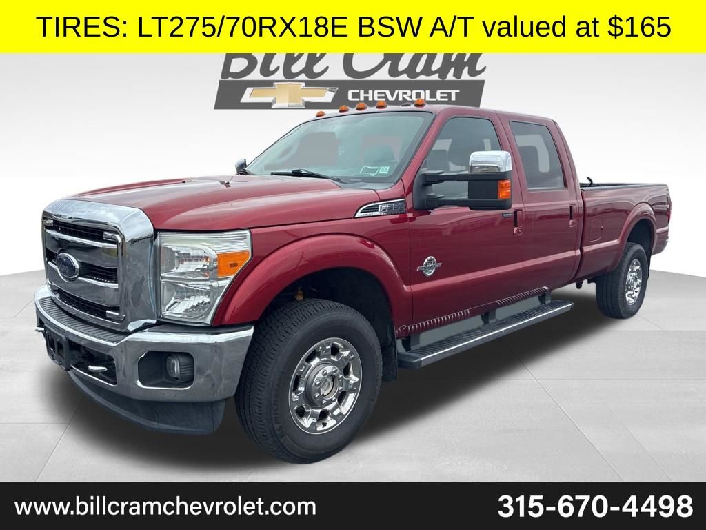 Used 2016 Ford F350 Lariat w/ Lariat Ultimate Package AWD/4WD image 10