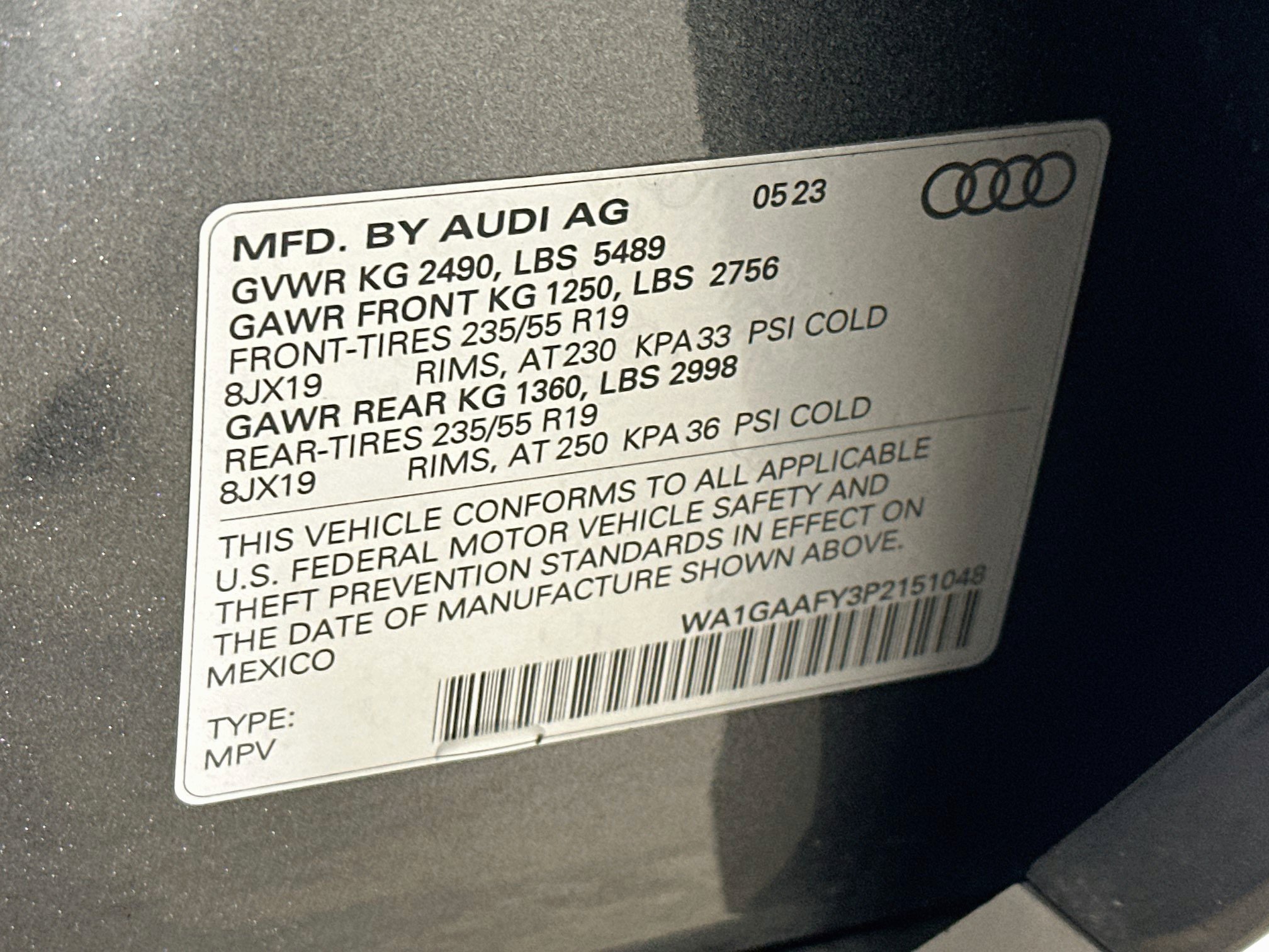 Used 2023 Audi Q5 2.0T Premium w/ Convenience Package AWD/4WD image 12