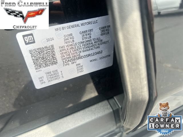 Used 2025 Chevrolet Tahoe Premier AWD/4WD image 39