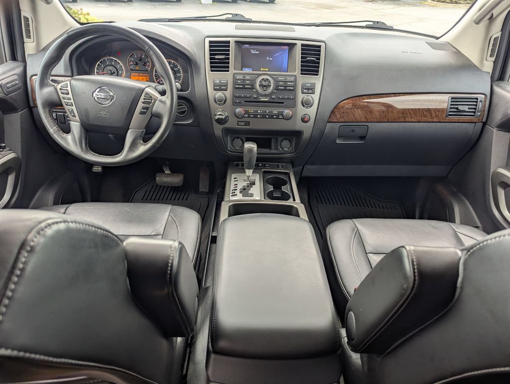 Used 2015 Nissan Armada Platinum w/ 2nd Row Captain Seat Package AWD/4WD image 25