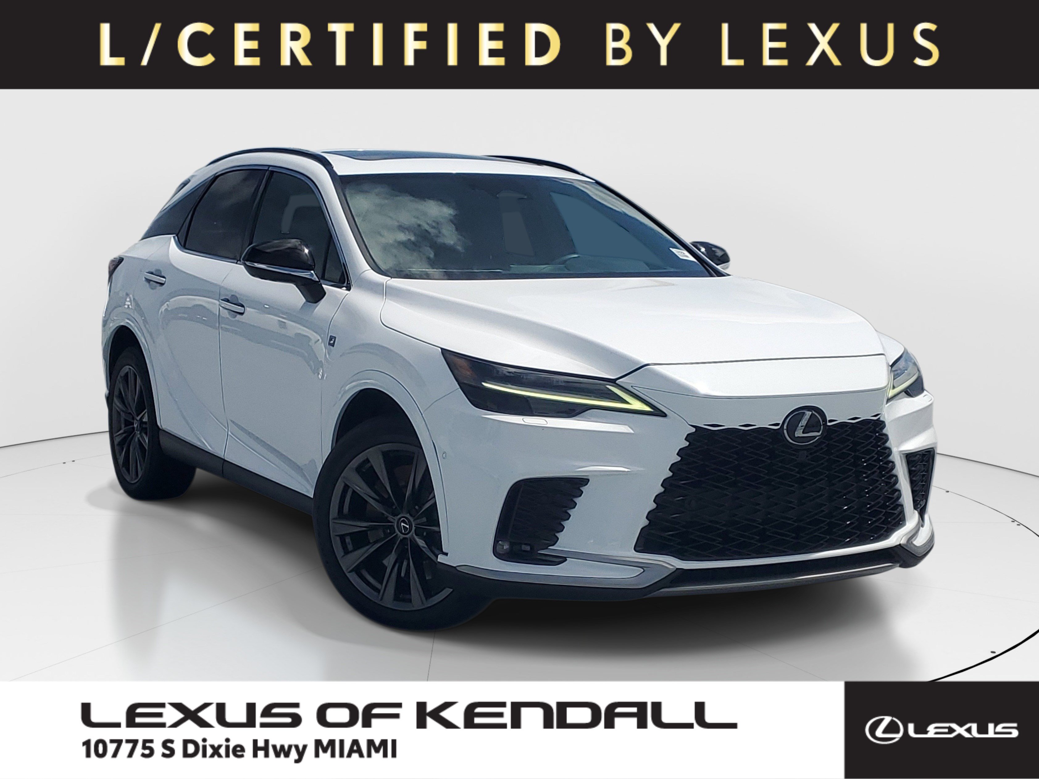 Certified 2024 Lexus RX 350 F Sport w/ Convenience Package