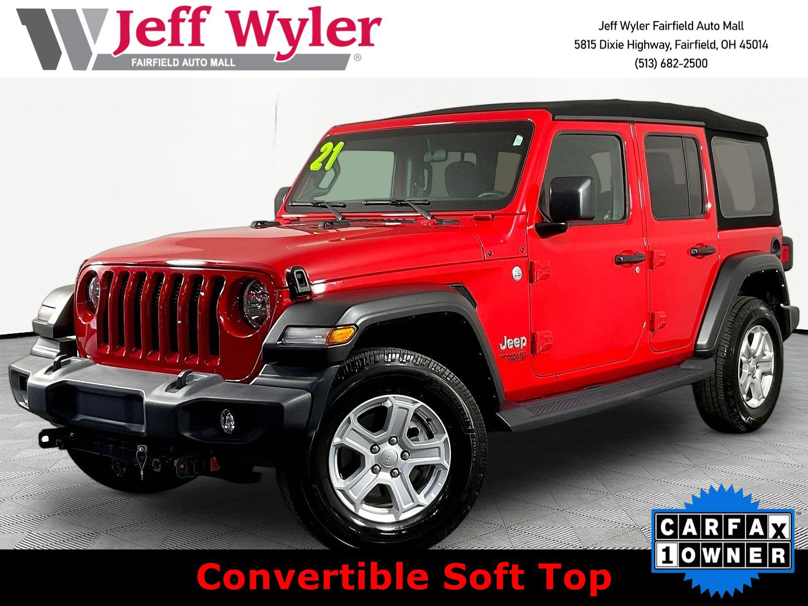 Used 2021 Jeep Wrangler Unlimited Sport AWD/4WD video 1