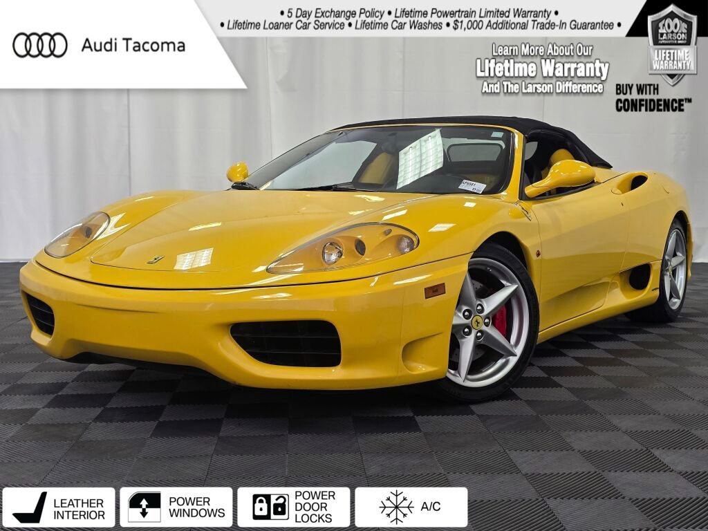 Used 2001 Ferrari 360 Spider