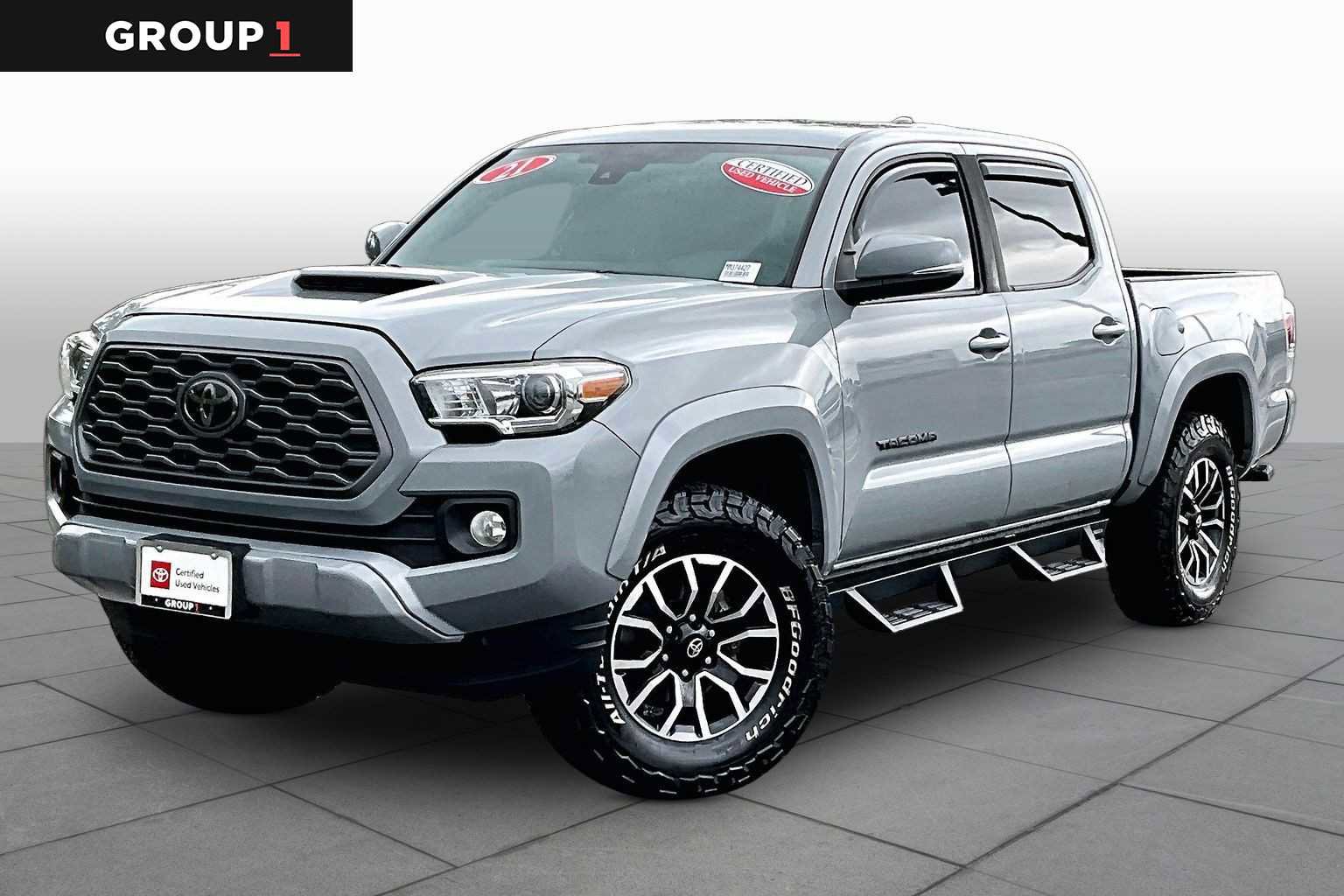 Certified 2021 Toyota Tacoma TRD Sport w/ Technology Package AWD/4WD image 1