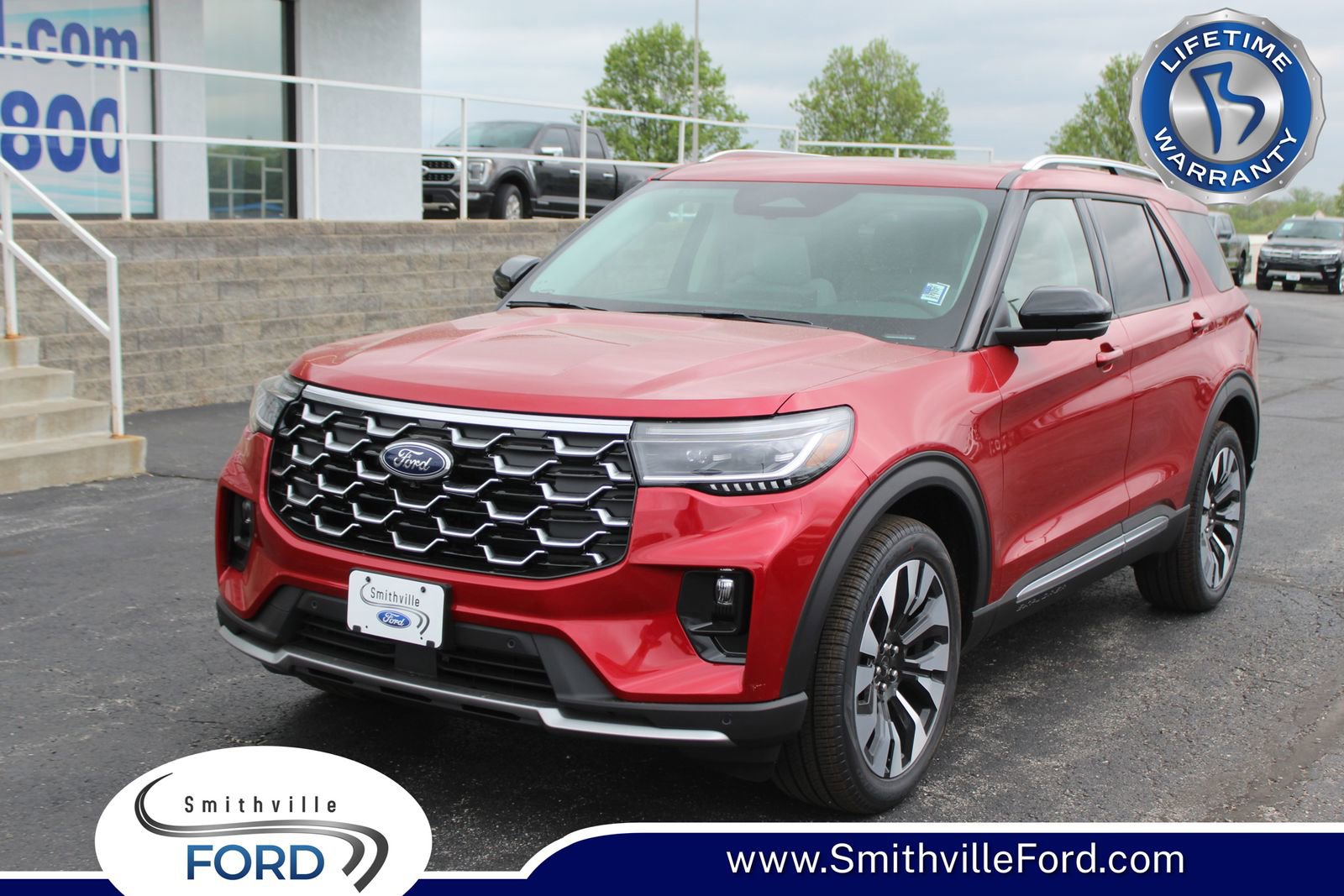 New 2026 Ford Explorer Platinum