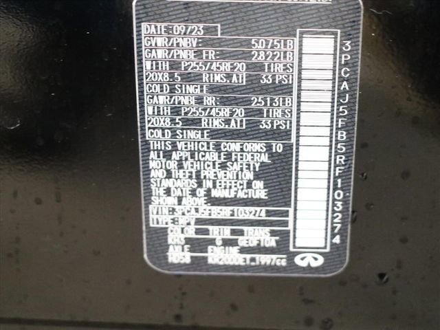 Used 2024 INFINITI QX50 Sport w/ Cargo Package image 31