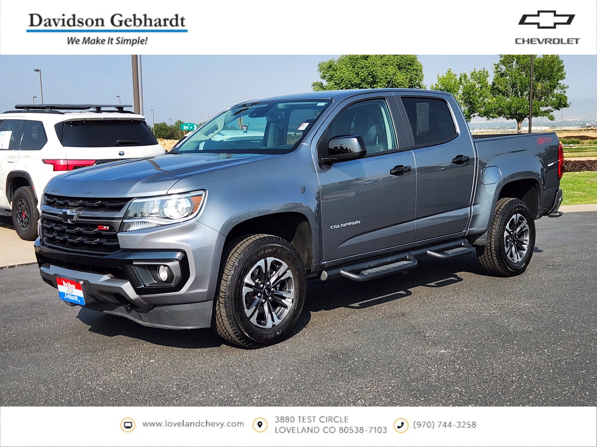 Used 2022 Chevrolet Colorado Z71 w/ Safety Package