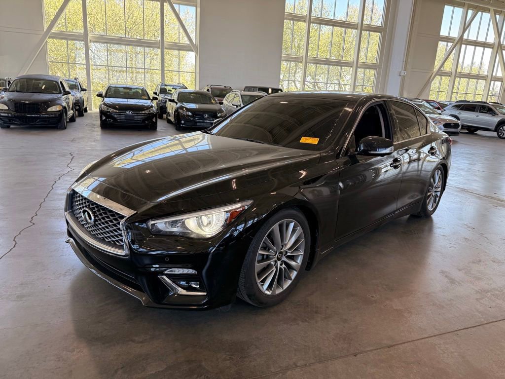Used 2023 INFINITI Q50 Luxe w/ Cargo Package AWD/4WD image 7