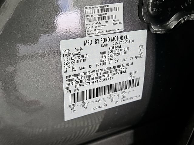 Used 2026 Ford Explorer Active w/ Active Comfort Package RWD image 23