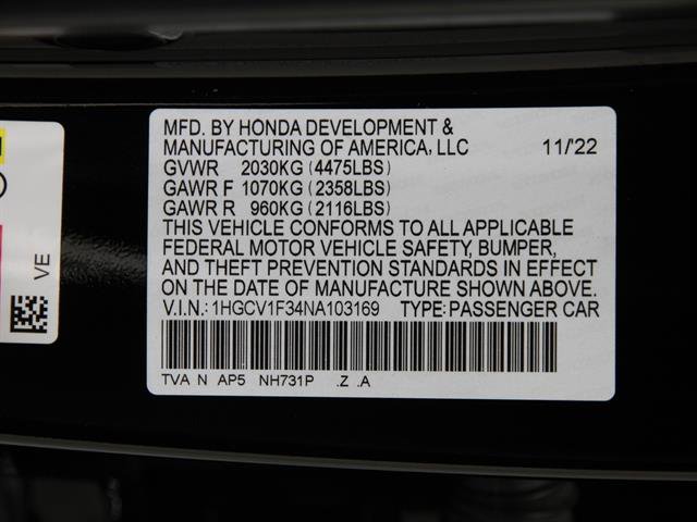 Used 2022 Honda Accord Sport image 23