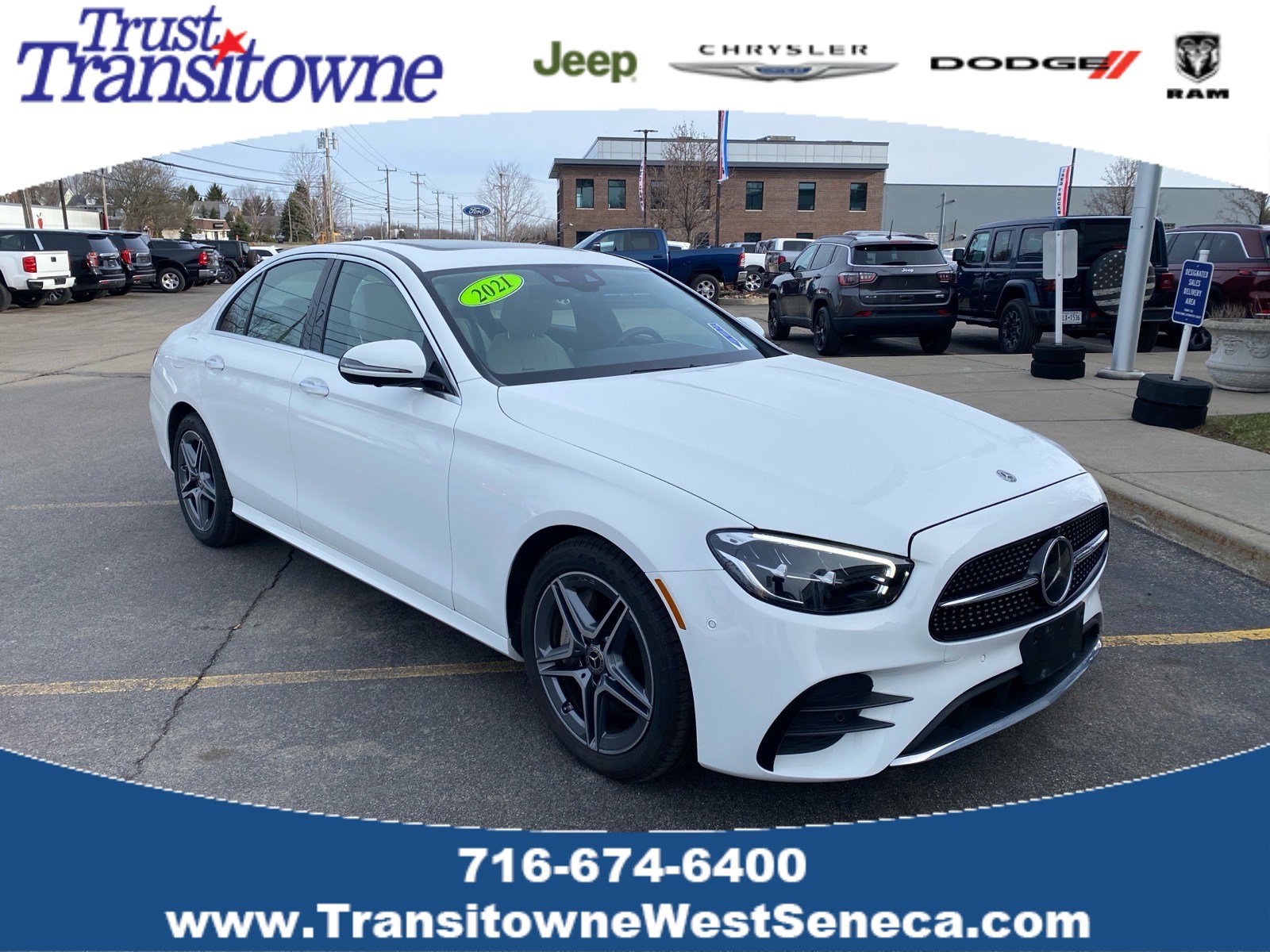 Used 2021 Mercedes-Benz E 350 4MATIC Sedan image 1