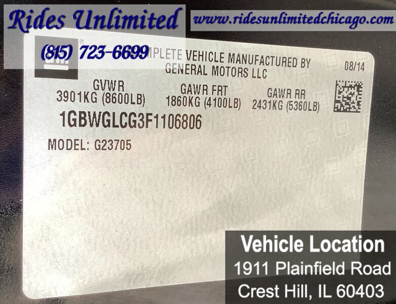 Used 2015 Chevrolet Express 2500 Extended RWD image 34