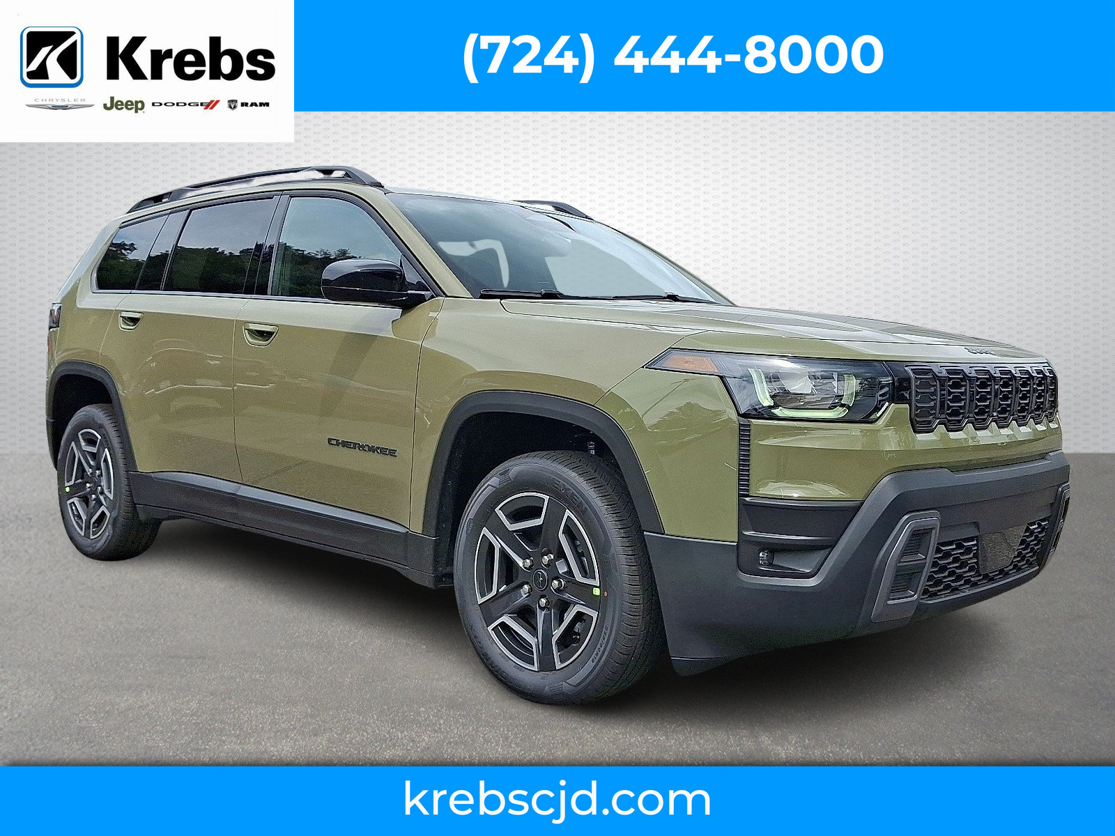 New 2026 Jeep Cherokee Laredo AWD/4WD image 1