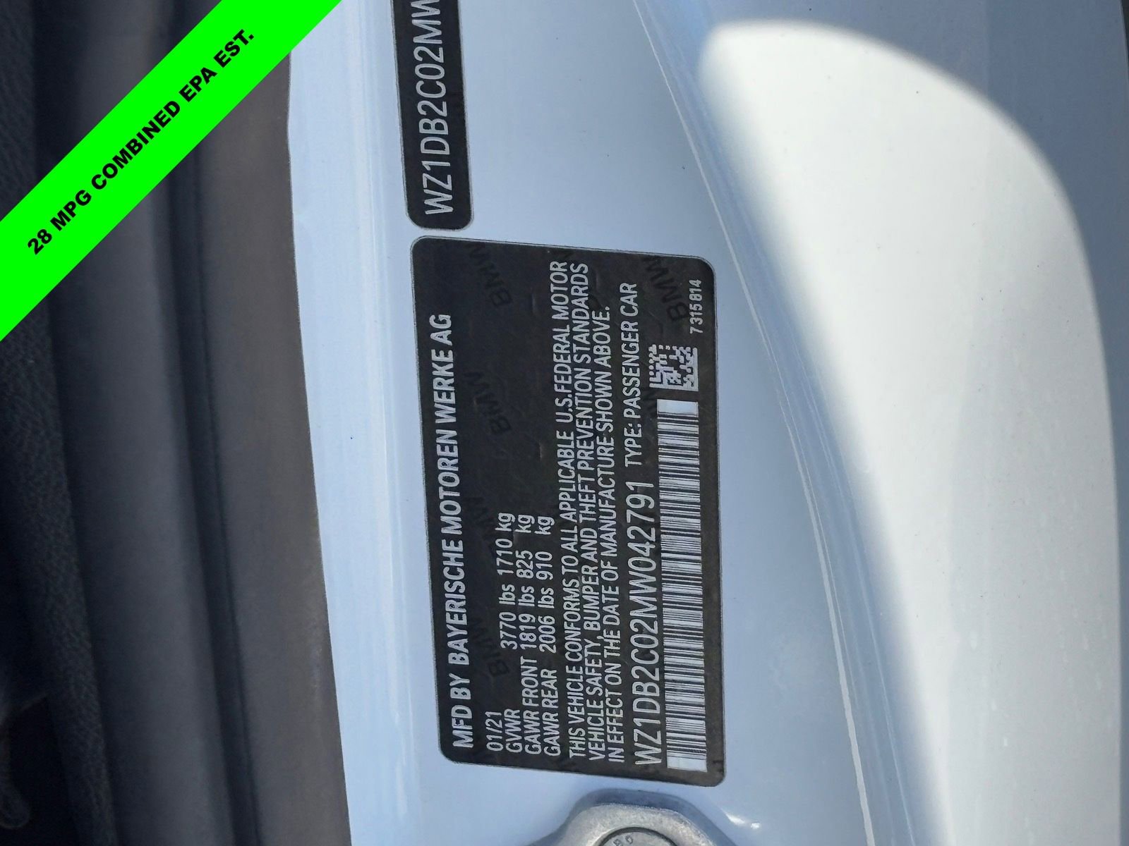 Used 2021 Toyota Supra w/ Safety & Technology Package RWD image 29