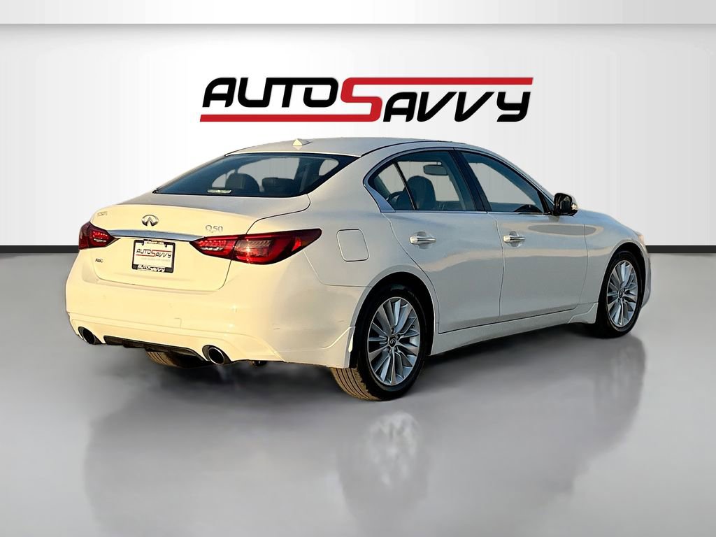Used 2023 INFINITI Q50 Luxe w/ Cargo Package image 7