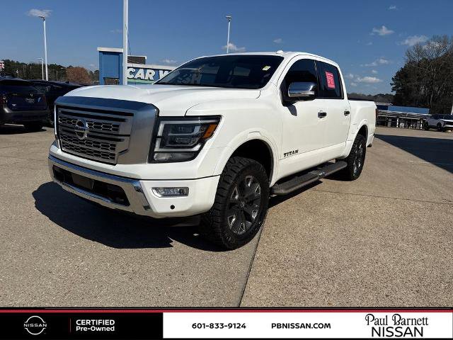 Certified 2021 Nissan Titan Platinum Reserve w/ Moonroof Package image 8