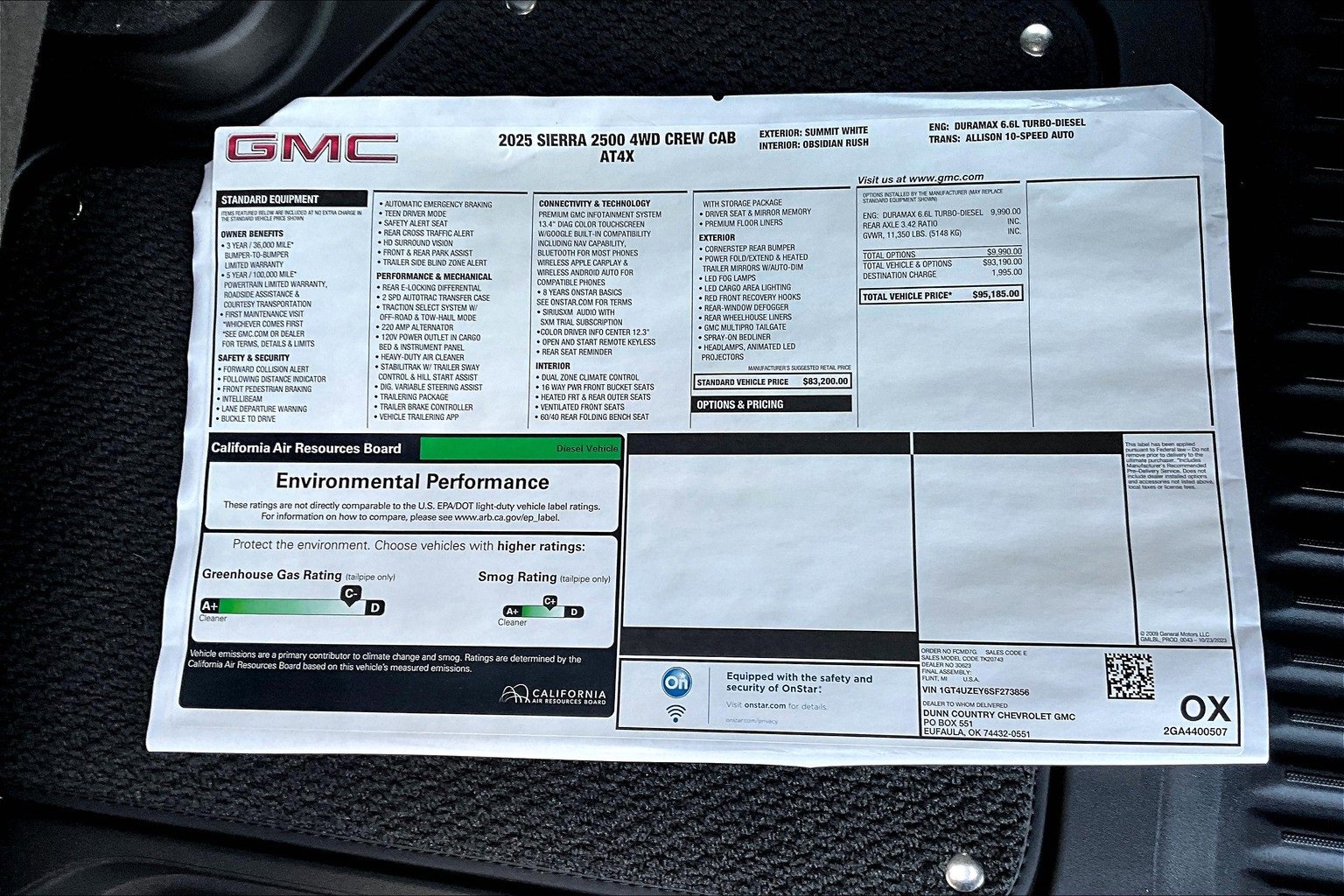 New 2025 GMC Sierra 2500 AT4X image 14