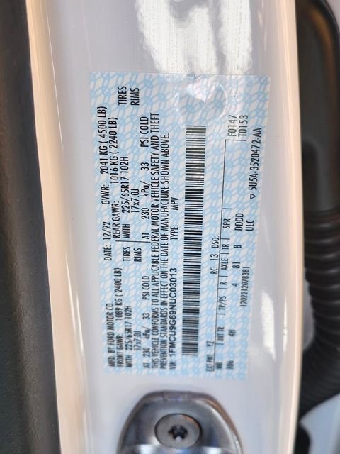 Certified 2022 Ford Escape SE w/ Convenience Package image 35