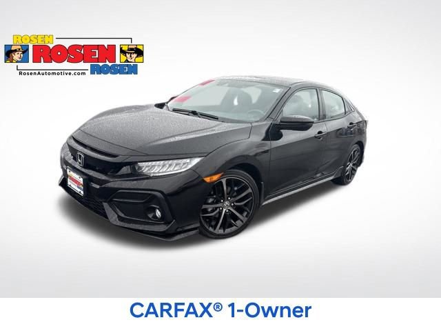 Used 2021 Honda Civic Sport Touring image 1