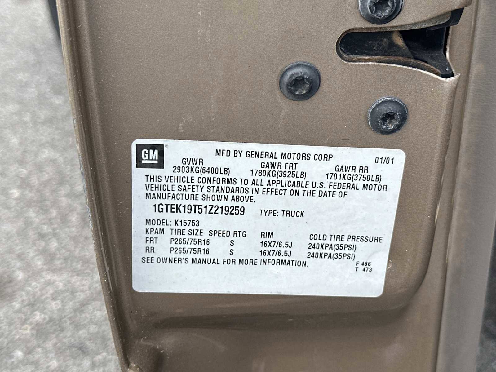 Used 2001 GMC Sierra 1500 SLE w/ Convenience Plus Group AWD/4WD image 24