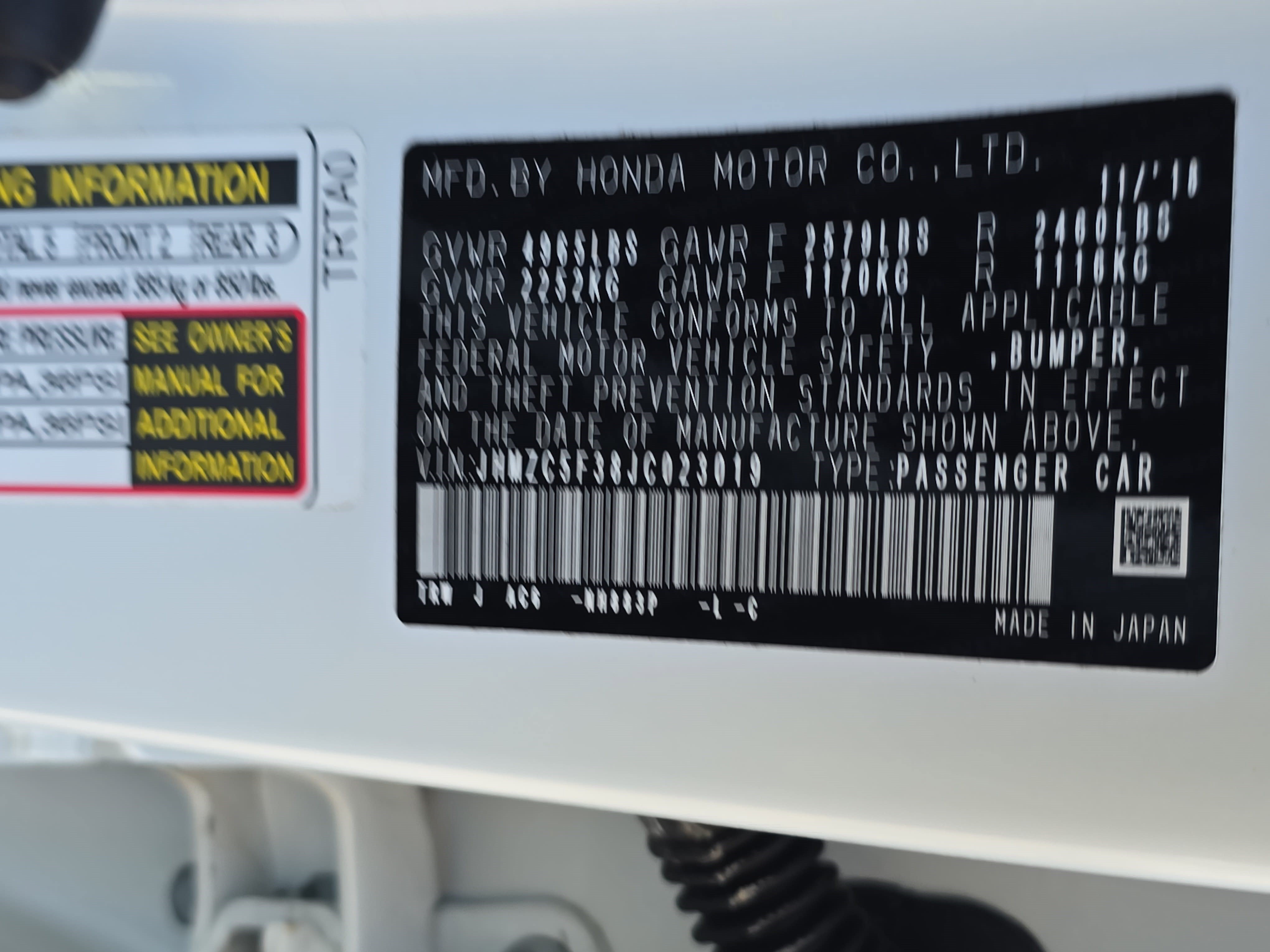 Used 2018 Honda Clarity Touring image 37