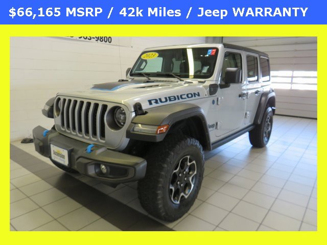 Used 2023 Jeep Wrangler Unlimited Rubicon 4xe w/ Cold Weather Group image 1