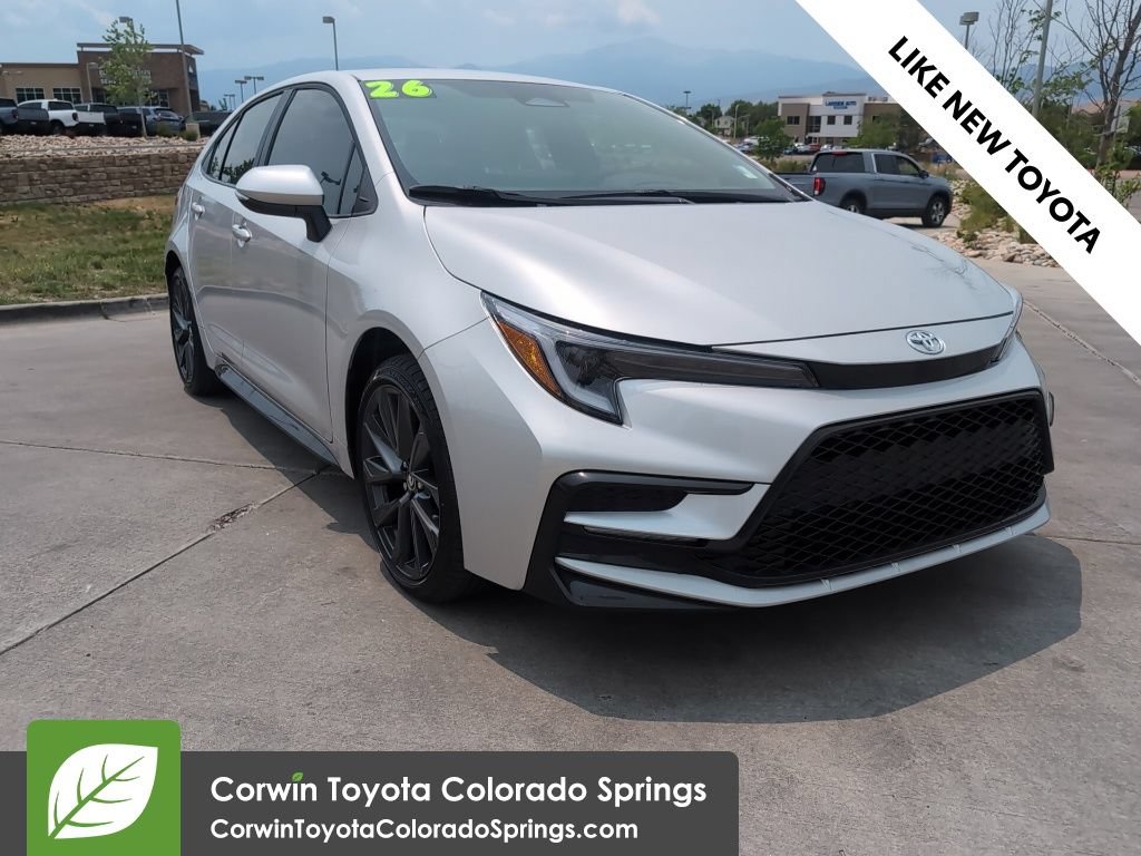 Used 2026 Toyota Corolla SE FWD image 1