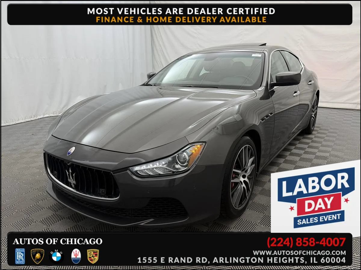 Used 2016 Maserati Ghibli S Q4