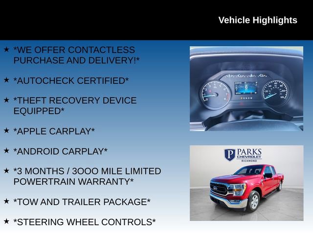 Used 2021 Ford F150 XLT w/ Trailer Tow Package image 4